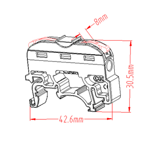 <b>quick</b> connect Rail-mounted Wire <b>Connector</b> Rail-mounted <b>Quick</b> <b>Connector</b> Terminal Block - Product Image 4