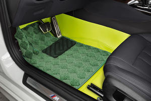 Juego de Alfombrillas de Coche de 3 Piezas para Audi A6, Estilo Deportivo de Lujo, para Todas las Estaciones, 10 mm de Grosor, Material de Nailon PP PET - Product Image 3