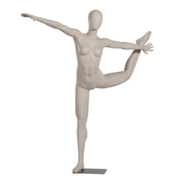 Magasin Présentoir Yoga Pose Mannequin Femme Sport Danse Mannequin Femme
