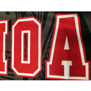 Maillot de basket-ball unisexe en polyester respirant 100% personnalisé par sublimation OEM pour équipe, club, sports de rue - Product Image 4