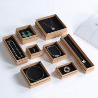 SSeeSY Luxe Personnalisée Impression Logo Étuis Boucles d'Oreilles Bracelets Colliers Bagues Boîte d'Emballage Cadeau Bijoux en Carton Papier Kraft