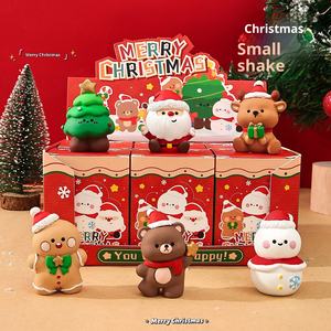 ตุ๊กตาเรซินน่ารักรูปหมีตุ๊กตาหิมะซานต้ากวางเครื่องประดับตั้งโต๊ะขายส่งตกแต่งคริสต์มาสที่น่ารักสำหรับบ้านและของขวัญ - Product Image 1