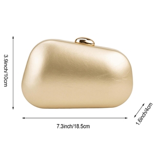 Sac de soirée scintillant pour femme avec chaîne détachable, pochette en cuir PU, sac à main formel pour invitées de mariage et sorties nocturnes - Product Image 6