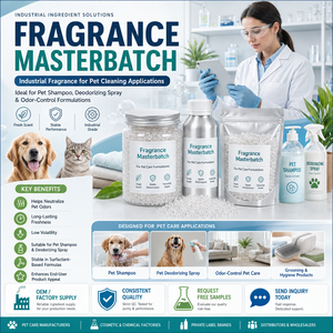 Masterbatch Desodorante Ecológico para Plástico, Eliminador de Olores, Gránulos Perfumados para HDPE Reciclado - Product Image 1