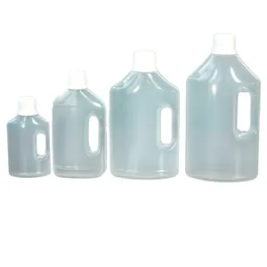 Alta calidad 500ml 1L 2L 3L 500g PP limpieza plástico líquido detergente y botella de Alcohol