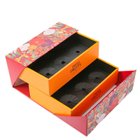 Fruitgeschenkverpakking, lege doos, universele dubbelwandige, in elkaar grijpende Chinese stijl handzame geschenkdoos