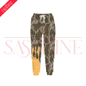 <span class=keywords><strong>Pantaloni</strong></span> da jogging con stampa mimetica da <span class=keywords><strong>donna</strong></span> di alta qualità per adulti e per bambini - Product Image 2