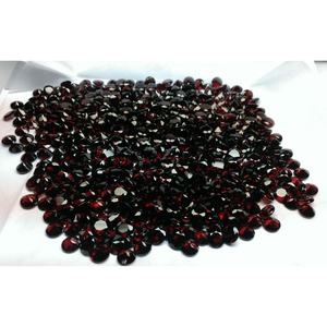 M.Y.GEMS Granate Corte Redondo 7mm Piedras Preciosas Rojas Naturales 1.6ct Certificado IGI para Joyería - Tratado Térmicamente, Origen ZM, 4.5mm de Altura - Product Image 5