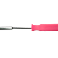 Ensemble d'outils de maintenance multifonctionnels roses, tournevis électrique portatif, perceuse électrique légère 3,6 V