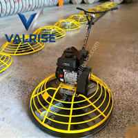 Truelle à essence 6,5 CV, 3600 tr/min, autoportée, 1000 mm, 4 lames, 145 tr/min, truelle de finition de béton robuste pour travaux sur chantier
