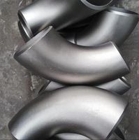 Coude en acier au carbone ASTM A234 WPB ASME B16.9 90 degrés LR Sch40 pour connexion de pipeline pétrolier et gazier