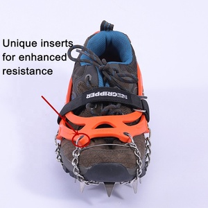 ORIENT <span class=keywords><strong>Crampons</strong></span> à glace à 13 pointes <span class=keywords><strong>Crampons</strong></span> en silicone Griffe de glace antidérapante <span class=keywords><strong>Crampons</strong></span> antidérapants pour <span class=keywords><strong>enfants</strong></span> et adultes - Product Image 5