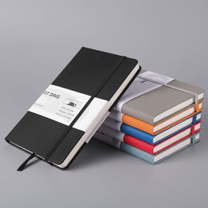 Carnet A5 en cuir PU personnalisable avec couverture rigide, élastique et logo sur mesure – Échantillon gratuit pour entreprises - Product Image 1