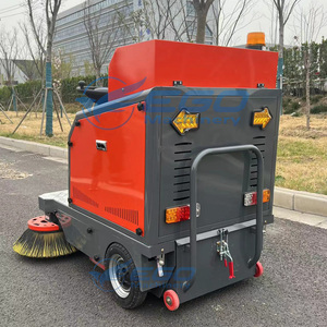 Camion balayeuse électrique avec pneus pleins et système de contrôle intelligent pour le balayage des rues et des sols - Product Image 6