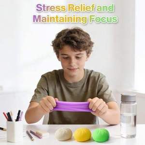 Squishy Dumpling Sensory Toys Mystery Dumpling Squishy Stress Relief Anxiety Relief Squeeze Toy Easter <b>Basket</b> Stuffers - Product Image 4