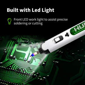 Tragbarer HB-01 Typ-C-Lade-Akku-Löt <span class=keywords><strong>stift</strong></span> gebaut mit LED-Licht <span class=keywords><strong>3s</strong></span> Super schnelle Aufheiz zeit Elektro schweißen isen - Product Image 5