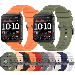 Bracelet de montre en silicone gagnant-gagnant pour <span class=keywords><strong>Garmin</strong></span> <span class=keywords><strong>Venu</strong></span> X1 Bracelet de remplacement sport respirant - Product Image 2