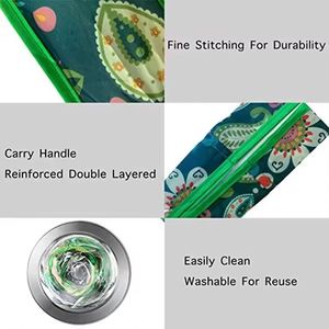 Customizable Ripstop Reusable Polyester Nylon Foldable Tote Shopping Bag - Product Image 4