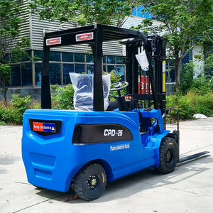 Fabrika Satışı 2/3 Mastlı 4 Ton 5 Ton Küçük Hidrolik Lityum Bataryalı Depo Elektrikli Forklift - Product Image 5