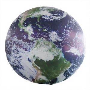 <span class=keywords><strong>Ballon</strong></span> géant de la planète Terre de 2/3/4 m, vente <span class=keywords><strong>chaude</strong></span>, ballons gonflables géants pour la promotion, modèle de globe terrestre - Product Image 2