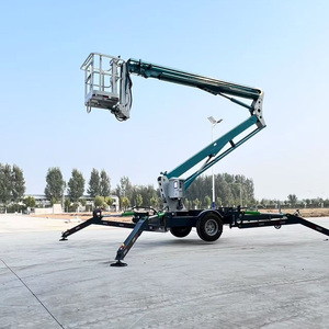 T-159 RST 24m Towable Cherry Picker Tow di belakang Trailer Cherry Picker Boom Spider Lift Platform kerja untuk dijual - Product Image 4