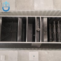 Station d'épuration des eaux usées avancée et préfabriquée avec contrôle PLC, pompes et moteurs pour le recyclage des eaux usées marines et de stations balnéaires