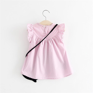 Ropa de Moda Infantil, Vestido Casual de Verano con Estampado de Gato, Estilo Maxi, de Bangkok Supplier - Product Image 1