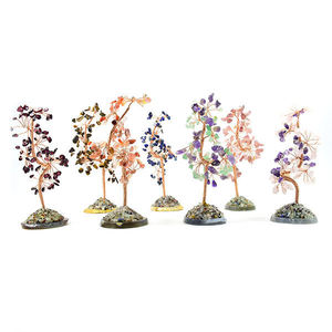 ต้นไม้เงินคริสตัลขนาดเล็ก ของตกแต่งบ้าน สำนักงาน ของขวัญ ของประดับโต๊ะทำงาน - Product Image 1