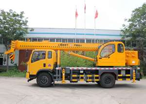 12 टन 33 मीटर टेलीस्कोपिक बूम ट्रक घुड़सवार क्रेन - Product Image 2