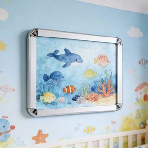 กรอบ<span class=keywords><strong>อลู</strong></span><span class=keywords><strong>มิ</strong></span><span class=keywords><strong>เนียม</strong></span>ขนาด 32 มม. แบบ Snap Frame ไม่ต้องใช้เครื่องมือ เปิดง่าย มุมโค้งมน สำหรับใส่โปสเตอร์ โฆษณาในร่ม และแสดงข้อมูล - Product Image 3