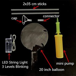 In Trend Luminous <b>Bubble</b> Balloon LED Light Bobo Transparent Fairy String Light Durable TPU Material <b>Kids</b> Promotion Party Toys - Product Image 4