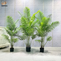 Usine En Gros Multi-tailles Palmier Artificiel En Plastique Décoratif En Pot Arbres Plantes Décorations Pour La Maison