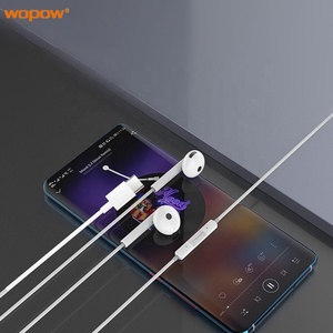 <span class=keywords><strong>Auriculares</strong></span> universales con cable de 3,5mm con micrófono, llamadas manos libres, subwoofer, tapones para los oídos para música, <span class=keywords><strong>auriculares</strong></span> deportivos ergonómicos y cómodos - Product Image 4