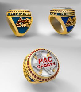 Anello da campionato placcato in oro 14K di alta qualità in lega di rame <span class=keywords><strong>argento</strong></span> stile classico per campionati sportivi - Product Image 6