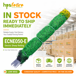 HPSFENCE ODM/OEM ECNE050-E Malla Eléctrica para Ovejas, Rollo de Cerca Portátil <span class=keywords><strong>Verde</strong></span> para Pastoreo, Corral Temporal, Granja - Product Image 3