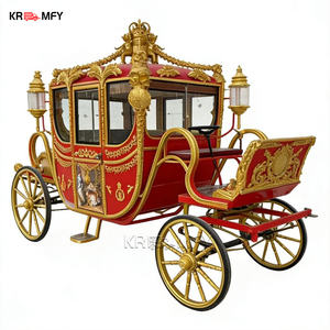 Carruajes de Boda Victoria, Carruaje de Lujo Eléctrico Clásico de Hierro, Estilo Princesa, con Color Personalizado en Venta - Product Image 1