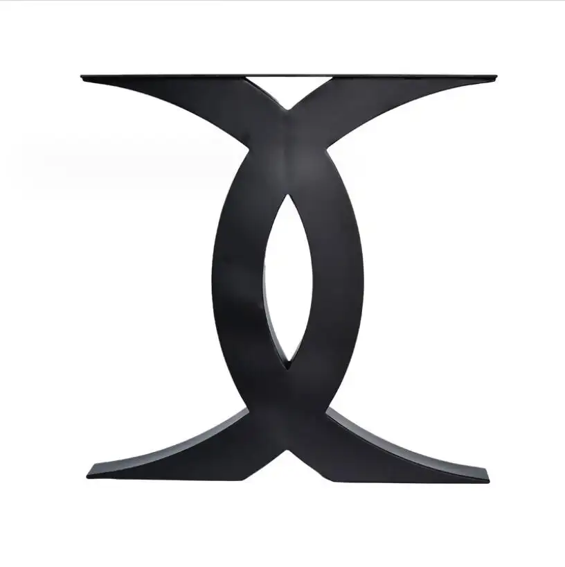 Wholesale Black Powder Coating Metal Iron S Coffee Table Cafe Desk Furniture Legs for Livingroom Home Bar