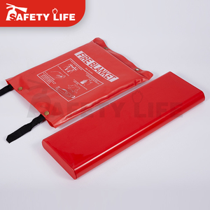 Manta contra incendios común de gran tamaño 100% material de fibra de vidrio recubierto con sílice 1M * 1M 1,2*1,2 m manta contra incendios de cualquier tamaño - Product Image 4
