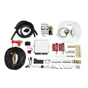 Auto car parts engine GNV CNG Natural gas 6 cylinder cng conversion kit sequential fuel injection ecu cng kit for cars