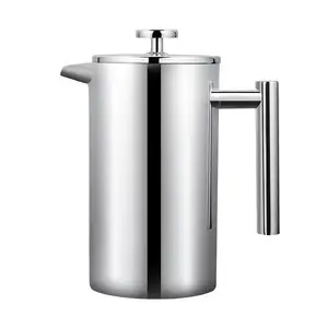 Cafetieres Coffee Plunger 34oz Coffee Press Most Popular Highly Polished Stainless Steel French Press Coffee And Tea Maker
