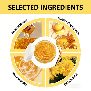 Lotion Hydratante et Réparatrice au Miel, Glycérine et Squalane, Apaisante et Anti-Âge pour le Visage – Vente en Gros, Marque Privée - Product Image 3