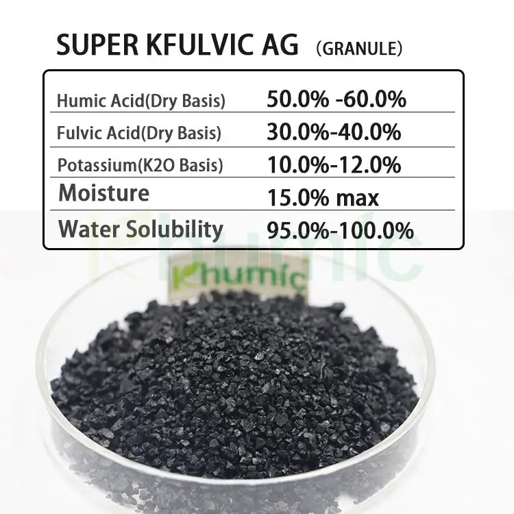 Toqi Plant-Sourced Nutritious Agricultural Organic NPK Fertilizer Humic Acid Humate