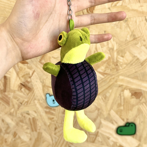 Petit porte-clés en <span class=keywords><strong>peluche</strong></span> Brainrot <span class=keywords><strong>Meme</strong></span> Tung Tung Tung Sahur en <span class=keywords><strong>peluche</strong></span> Juguete jouet italien Tralero Tralala en <span class=keywords><strong>peluche</strong></span> - Product Image 2