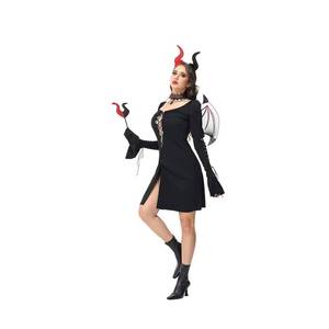 Nouvelle Robe de Sorcière Sexy Halloween 2026, Costume de Diable à Bretelles pour Femme, Tenue de Scène et de Fête pour Jeu de Rôle - Product Image 3