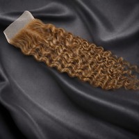 Closure frontale en dentelle HD 5x5 effet fondant pour la ligne des cheveux, en cheveux humains vierges brésiliens, avec dentelle transparente indétectable effet peau