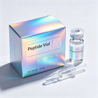 Cajas para Viales de Péptidos Personalizadas al por Mayor, Cajas Resistentes a los Arañazos y Duraderas para Empaquetado de Viales de Cosméticos e Investigación
