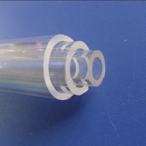 Tube en plastique transparent, tube en plastique coloré, petit entonnoir en plastique - Product Image 2