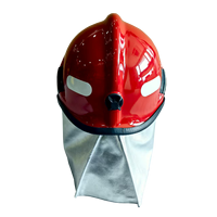 Casque de protection incendie OEM Ayonsafety haute performance, ignifuge, solide et fiable pour la lutte contre l'incendie et les secours
