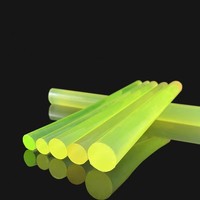 Tige en polyuréthane PU résistante à l'usure et aux hautes températures, barre de protection en caoutchouc solide en uréthane, tige en PU à haute élasticité