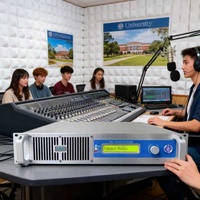 YXHT-1, Equipo de Transmisión FM de 600W, Resistente, para Iglesias y Transmisiones de Notificaciones